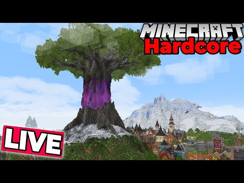 Transforming World Tree Mountain! : Hardcore Minecraft 1.21 Survival Let's Play