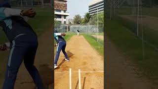 Kl Rahul Playing In Nets With Sidearm Thrower Raghu Raghavendraa #klrahul #shorts #cricket