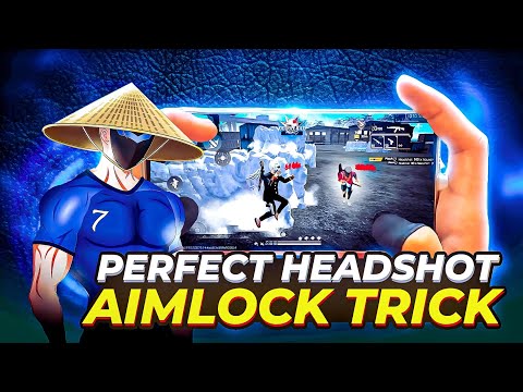 PERFECT ( AIM LOCK 🔒) FOR MOBILE 🤯 | NEW HEADSHOT TRICK IN FREE FIRE