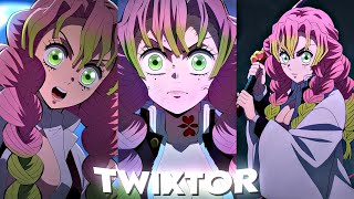 Mitsuri Kanroji Twixtor Clips For Editing - With/Without RSMB (Demon Slayer Season 3 Episode 9 & 10)