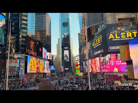 Times Square | TONS of Digital Billboards Than Ever Before! | 3D Billboard | New York City