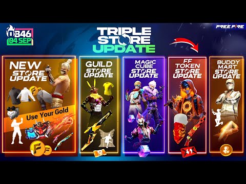 New Items in Store, Buddy Mart Store Update 🥳| Free Fire New Event | Ff New Event l Ob46 Update