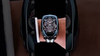 The Jacob & Co. x Bugatti Chiron Tourbillon - Blue Titanium.