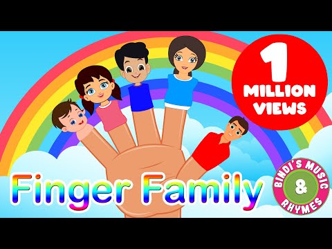 Finger Names | Finger family Song for kids | Nursery Rhymes | Bindi's Music & Rhymes