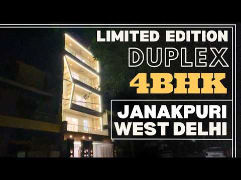 4 Bhk DUPLEX Builder Floor in Janakpuri West Delhi 150 Sqyd