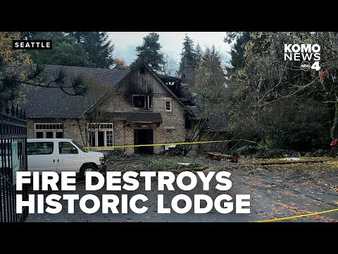 Arson causes estimated $1.2M in damages to historic Camp Long lodge in West Seattle