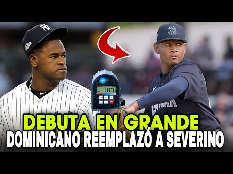 NOVATO DOMINICANO DEBUTO CON LOS YANKEES, EL SUSTITUTO DE LUIS SEVERINO - JHONY BRITO MLB BASEBALL