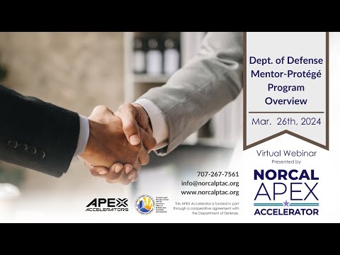 Dept. of Defense Mentor-Protégé Program Overview