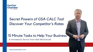 Use the Secret Power of GSA CALC Tool | Discover the Billing Rates of Your Small Business Competitor