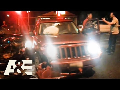 Heavily Drunk Driver, Warned Not to Drive, Strikes Car Head On | Neighborhood Wars | A&E