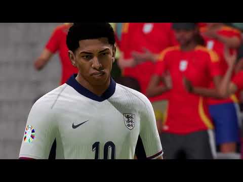 Espagne contre Angleterre | Finale de l'UEFA Euro 2024 | Gameplay PS4 Victoire de l'Angleterre