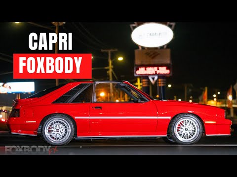 Building the Ultimate Foxbody Mustang Showcars: Capri and SVO Edition