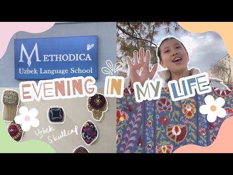 Evening In My Life | Uzbek Language class, Korean CVS, ramen