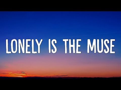 Halsey - Lonely is the Muse (Lyrics Video)