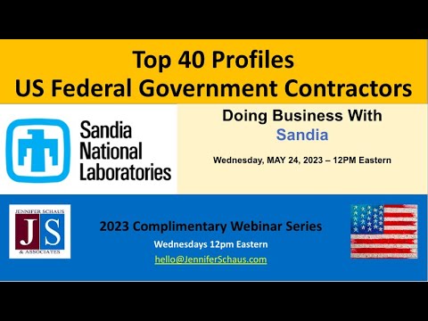 Top 40 Federal Contractors - PROFILE #16 - Sandia National Laboratory