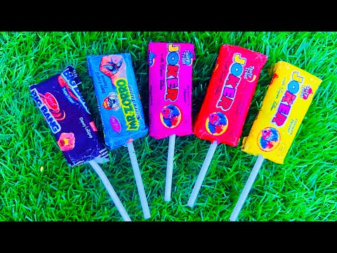 Some popular Candies in the World | New Milk Bottle | mini Cooking | Ice Cream Pop It | Asmr