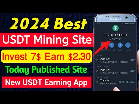 Daily Earn $15 USDT | USDT Mining Site | Shopping USDT Site Today | USDT Shopping Platform Today