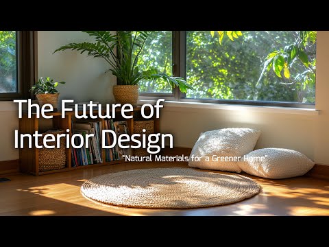 The Future of Interior Design: Natural Materials for a Greener Home