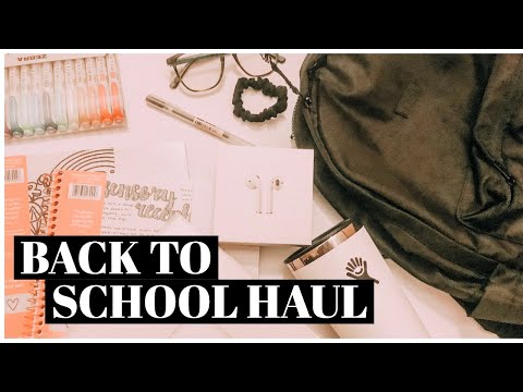 HUGE Back to School Supplies Haul