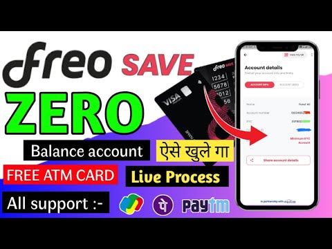 Freo save 0 balance account opening online | Freo Save Zero balance account online | banking Tips