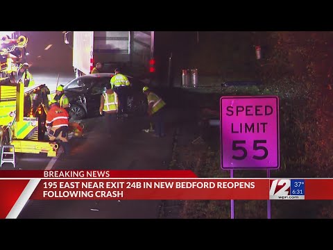 I-195 reopens after truck rollover in New Bedford