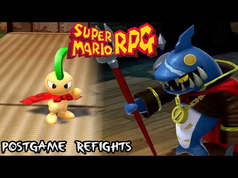 Johnny and Master Jinx Post Game Refights - Super Mario RPG REMAKE!