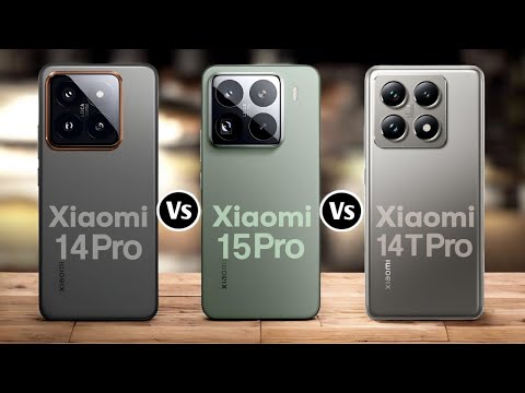 Xiaomi 14 Pro Vs Xiaomi 15 Pro Vs Xiaomi 14T Pro