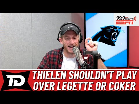 What is Adam Thielen's role with the Carolina Panthers?