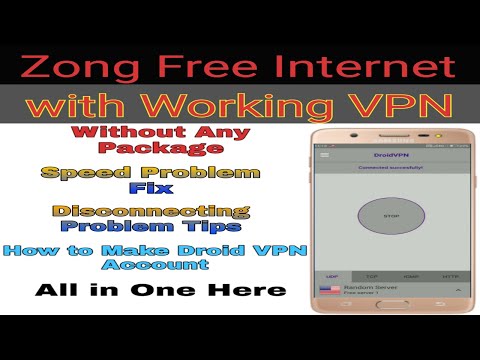 Zong Free Internet with Working VPN | Without Any Social Package | 2020