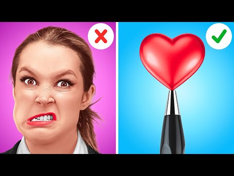 EPIC SCHOOL HACKS YOU NEED TO TRY 🌟 Ace School Like a Pro! How to Become a Popular by 123 GO!