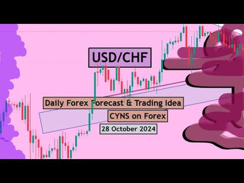 USDCHF Daily Forex Forecast for 28 October 2024 by CYNS on Forex