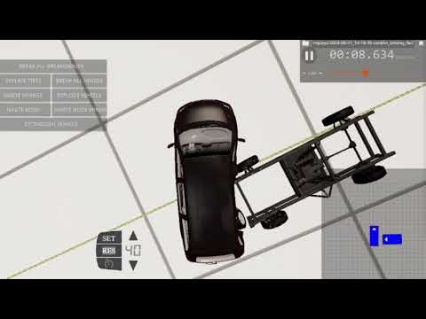 (BeamNG.drive) Crash Test: 2007 Soliad Lansdale Right Side Impact (40 MPH)