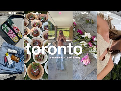 toronto getaway | farm, books, dates