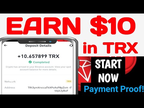 EARN $10 in TRX (PROOF) NEW USDT Earning Website| Free Cloud Mining Site 2024 💰💰 እረ እንዳያመልጣችሁ! ! !