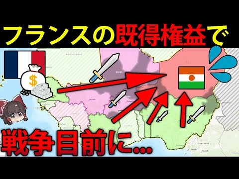 【闇】フランスの既得権益が戦争を生む。侵略寸前、アフリカのニジェールの実情【特別長編】【ゆっくり解説】