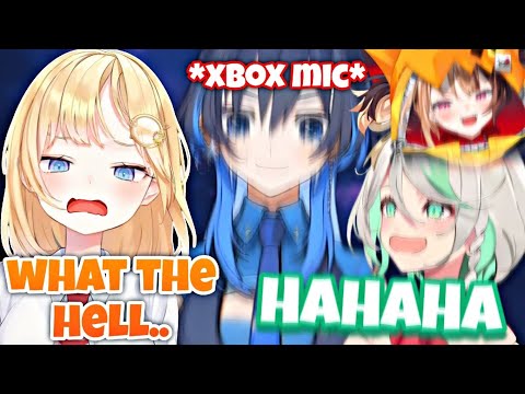 Kronii broke everyone with her XBOX MIC [Hololive EN]