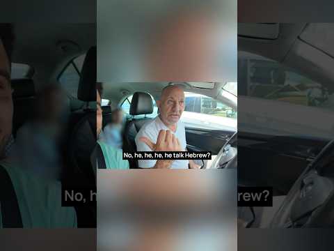 Brutal taxi driver roasts me as I land back in Israel