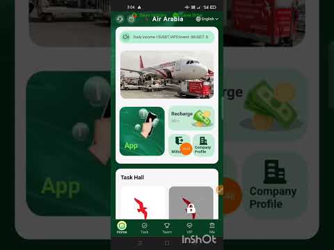 Welcome To AIR ARABIA | New Latest High Profitable USDT Money making Project | New Online Earning