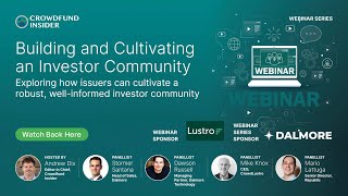 Building and Cultivating an Investor Community