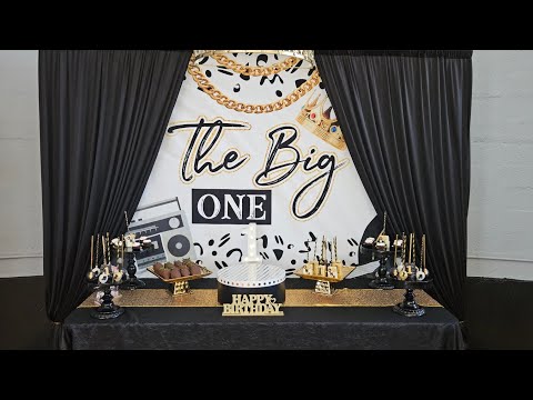 The Big One/1st Birthday w/Crown