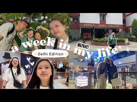 ✨a WEEK in my life✨| Birthday vlog🎂| KNC campus🏫| Karma embarks on her college journey💫