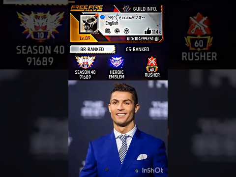 Ms dhoni free fire id #msdhoni #cr7 #ronaldo #rohitsharma #totalgaming #tondegamer