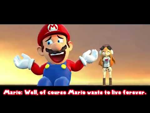 Meggy cares about Mario scene (SMG4 Clip) (Credit to SMG4)