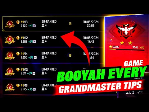 Booyah Every Match in BR Ranked 🔥 | Secret Tips & Tricks -GM Bhai