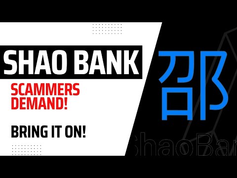 Shao Bank goon demands I take down my video