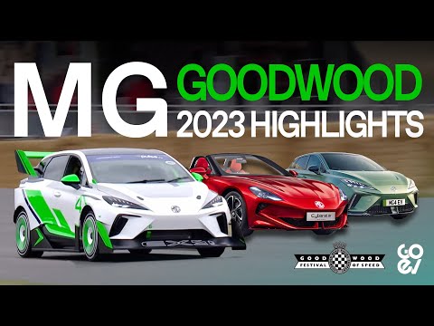 Goodwood Festival of Speed 2023 | MG Highlights: Cyberster, EX4, MG4 X-Power