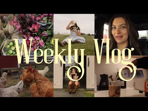 A Week in My Life: Moving Prep 4, Farm Photoshoot, Park Days, Exciting Updates | Mary Skinner