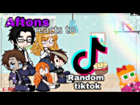 Afton family reacts to random tiktoks compilation //Gacha club//Mokyutsei