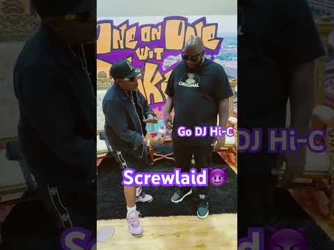 Go DJ Hi-C & Mike D 1on1 out now !!shoutout to my sponsor #Screwlaid