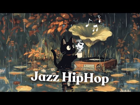 Jazzy HipHop - Rain Mood ☂️ Coffee Time with Lo-fi Jazzy Beats / Chillhop